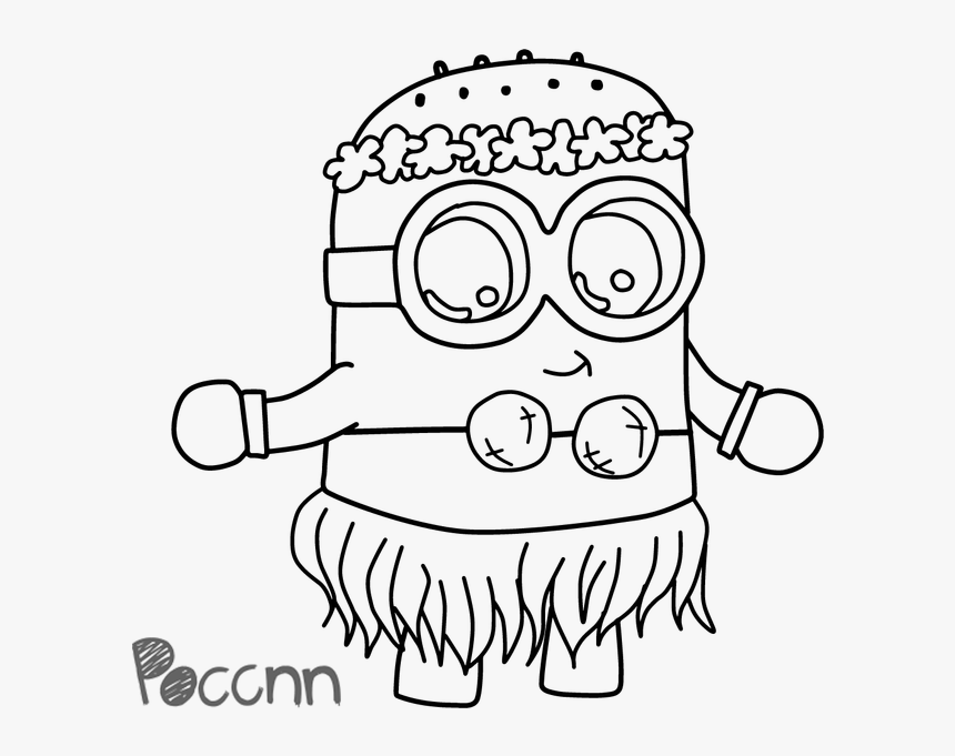 Despicable Me Logo Lineart - Cartoon, HD Png Download, Free Download