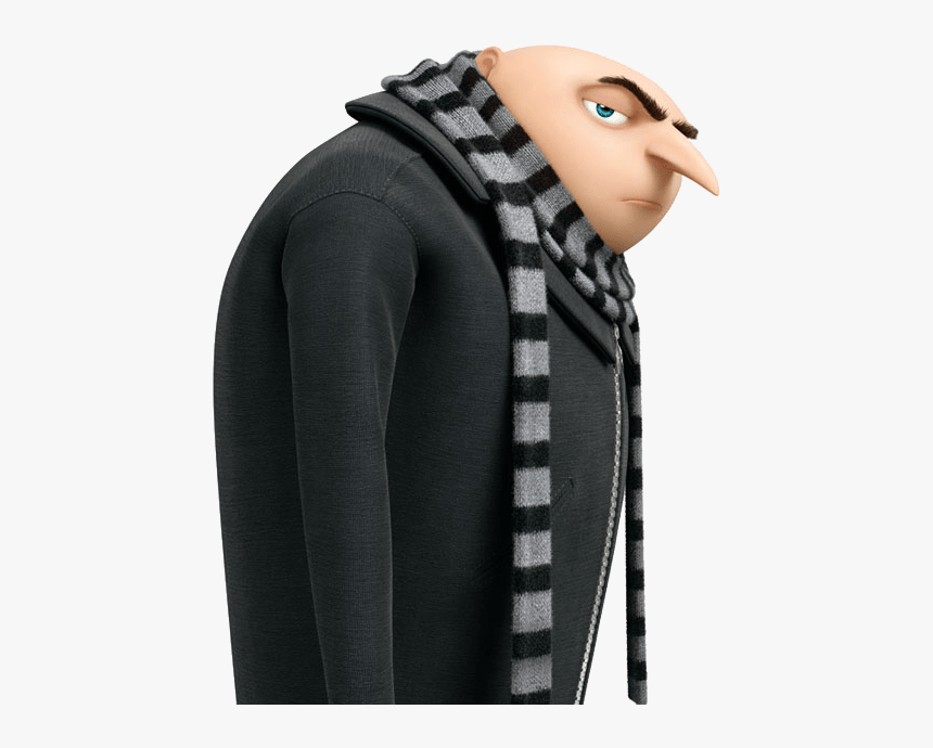 Gru Side View - Gru Despicable Me Side View, HD Png Download, Free Download