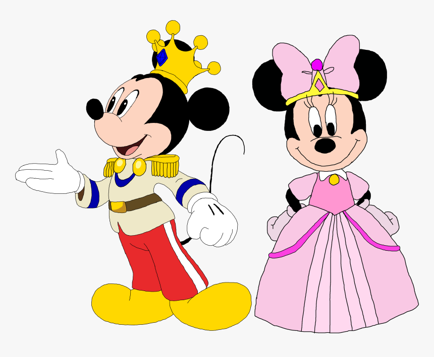 Wallpapers Mickey And Minnie Mouse Group "
 Data-src="/img/309372 - Mickey Mouse Princess, HD Png Download, Free Download