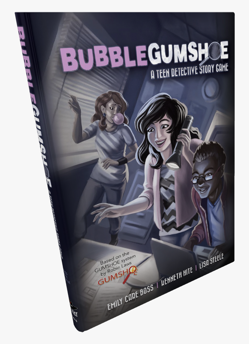 Bubblegumshoe No Shadow For Website - Bubble Gum Shoe Character Sheet, HD Png Download, Free Download