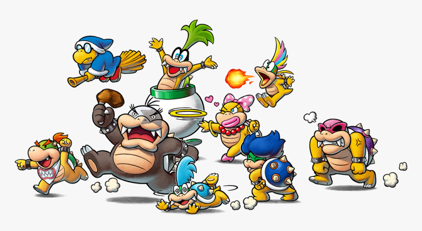 Mario And Luigi Bowser's Inside Story Bowser Jr's Journey, HD Png Download, Free Download