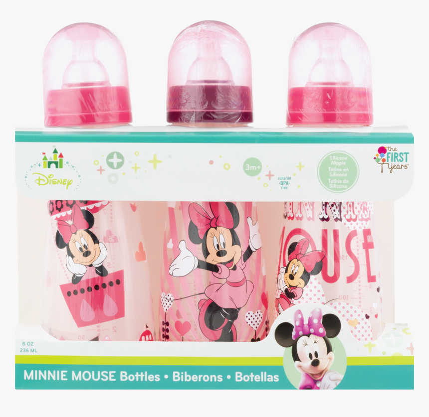 Minnie Mouse Baby Bottles - Walmart Baby Girls Bottle Minnie, HD Png Download, Free Download