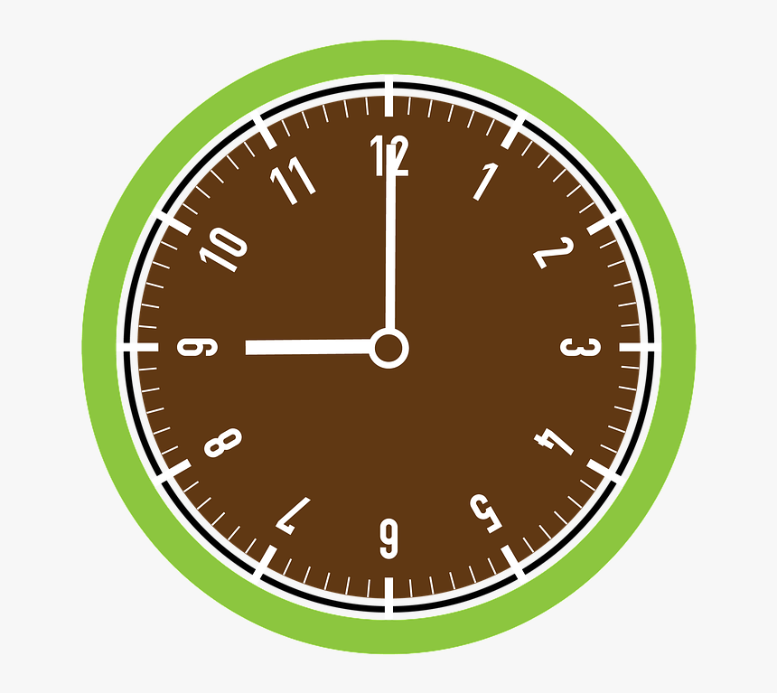 Hours, The Time, Nine O"clock, Png, Free Images - Marvin Reloj, Transparent Png, Free Download