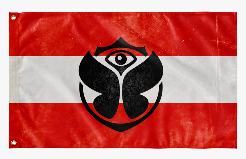 Austria Flag For Festival 2-tml - Tomorrowland Festival Logo Png, Transparent Png, Free Download