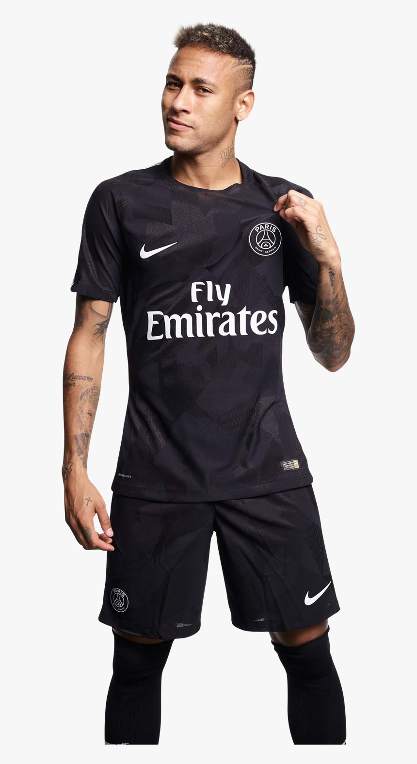 Uniform,product,active Shirt,top,muscle,uniform - Neymar Psg Png, Transparent Png, Free Download