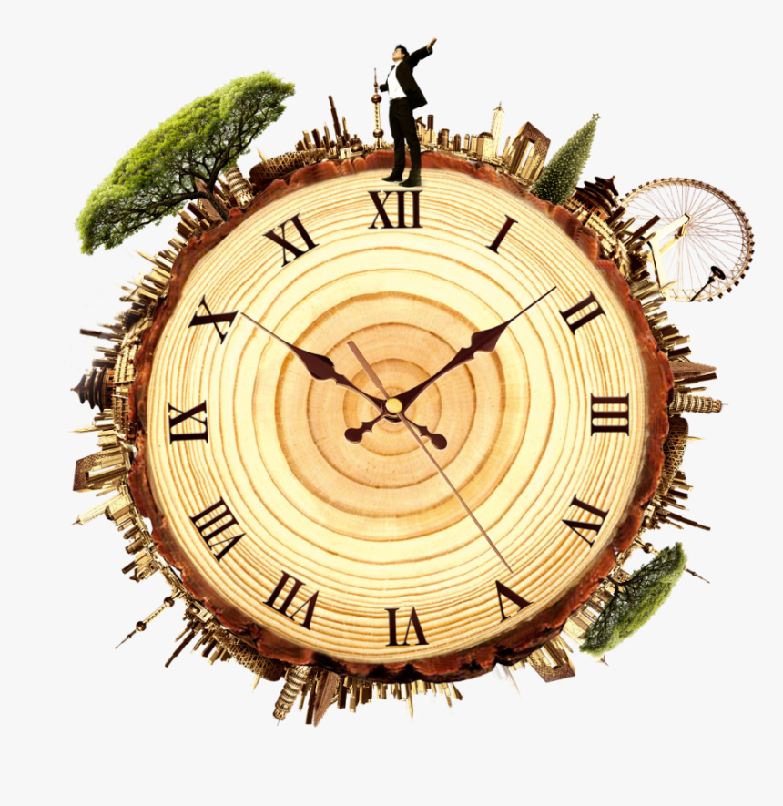 #mq #clocks #time #clock #natur - Creative Clock Background, HD Png Download, Free Download