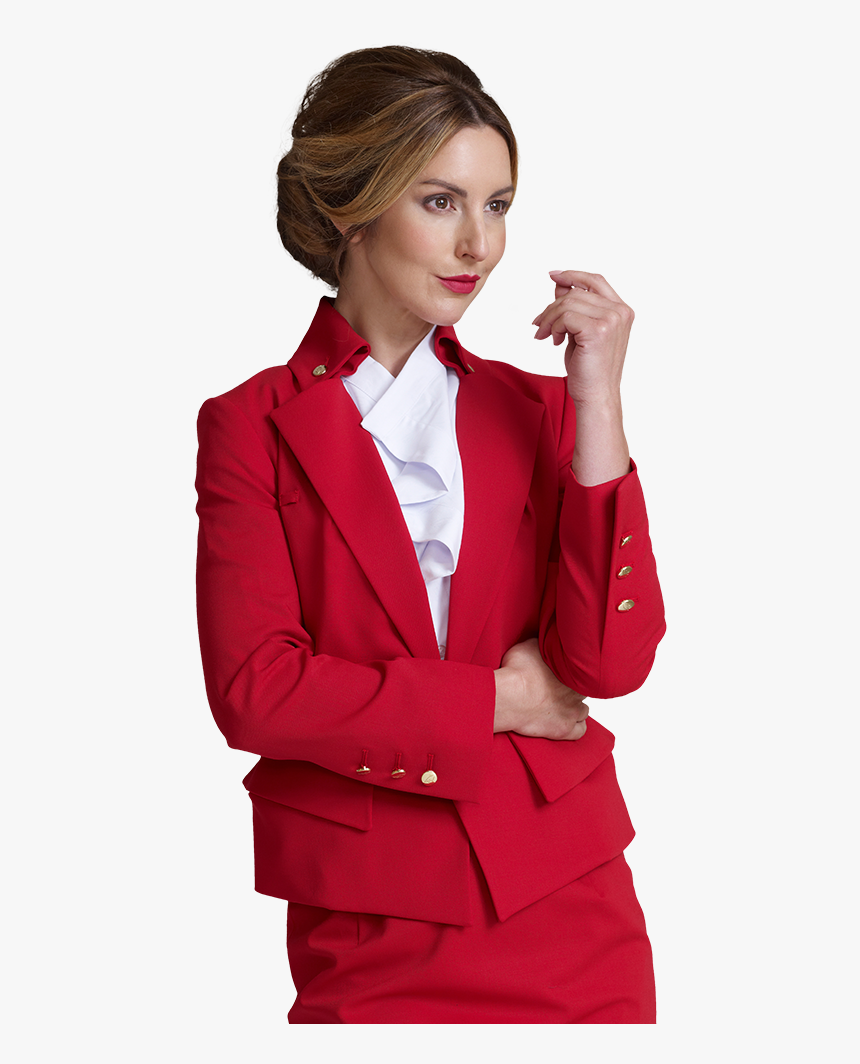 Virgin Atlantic Female Uniform - Tuxedo, HD Png Download, Free Download