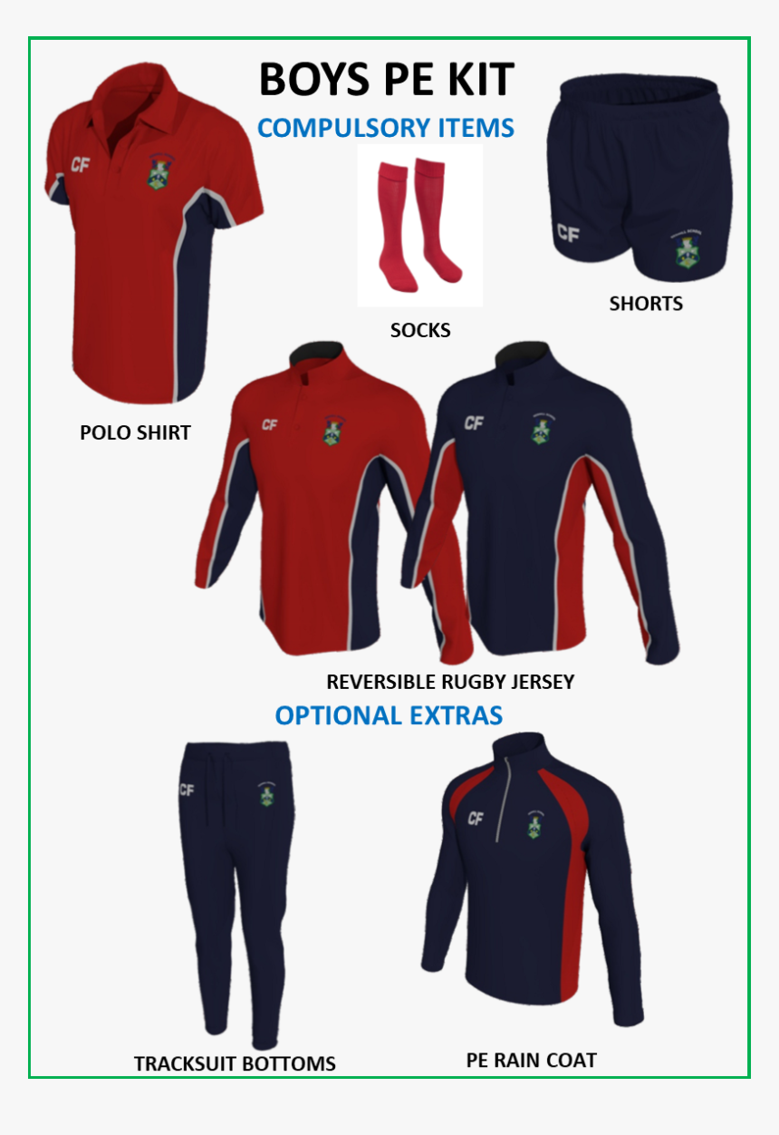 Boys Pe Kit - Redhill School New Pe Kit, HD Png Download, Free Download