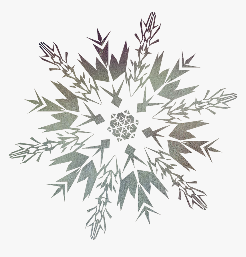 Frozen Snowflake Transparent Background Png , Png Download - Transparent Background Snowflake Clipart, Png Download, Free Download