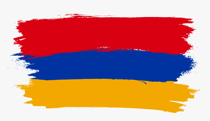 Brush Stroke Blue Red Yellow, HD Png Download, Free Download
