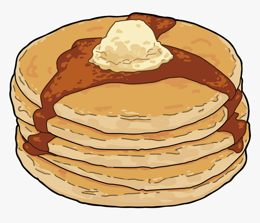 Transparent Pancake Breakfast Png - Transparent Background Pancake Clipart, Png Download, Free Download