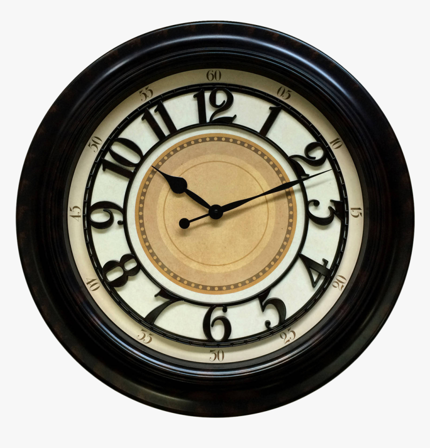 Antique Wall Clock Png Image - Clock, Transparent Png, Free Download