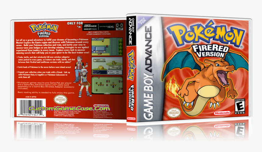 Pokemon Fire Red Version - Pokemon Fire Red Nintendo, HD Png Download, Free Download