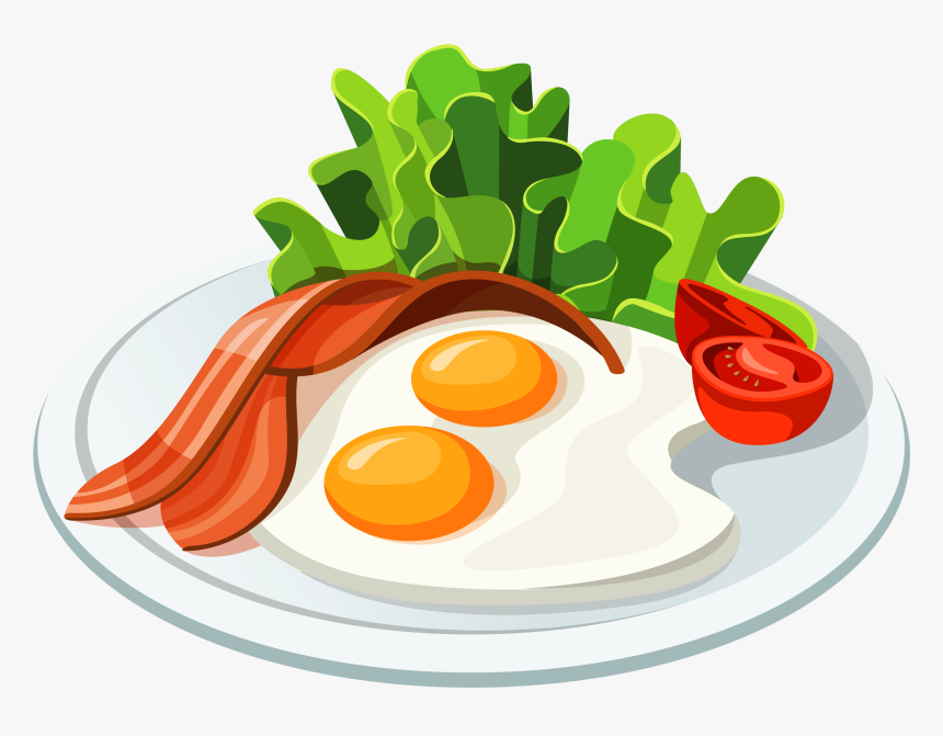 Breakfast Clipart Png - Transparent Food Vector Png, Png Download, Free Download