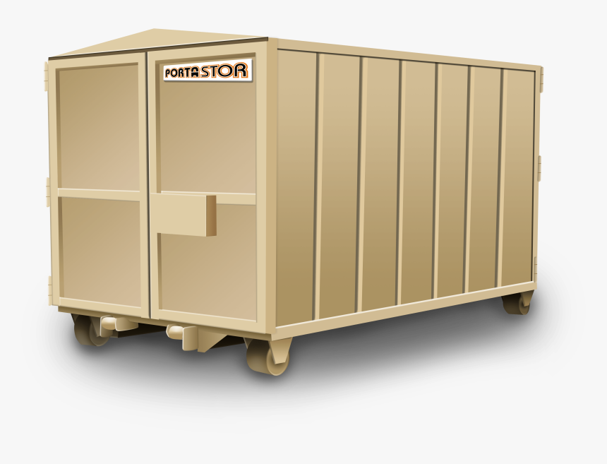 12x8x8 Roll Off Container - Plywood, HD Png Download, Free Download