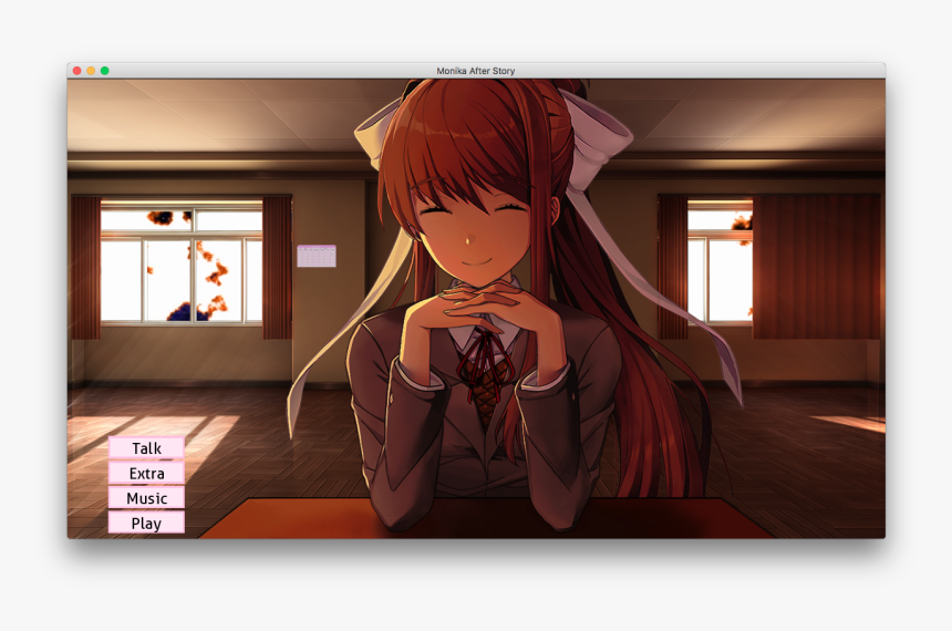 Screen Shot 2018 12 04 At 12 53 51 Am - Monika Ddlc After Story, HD Png Download, Free Download