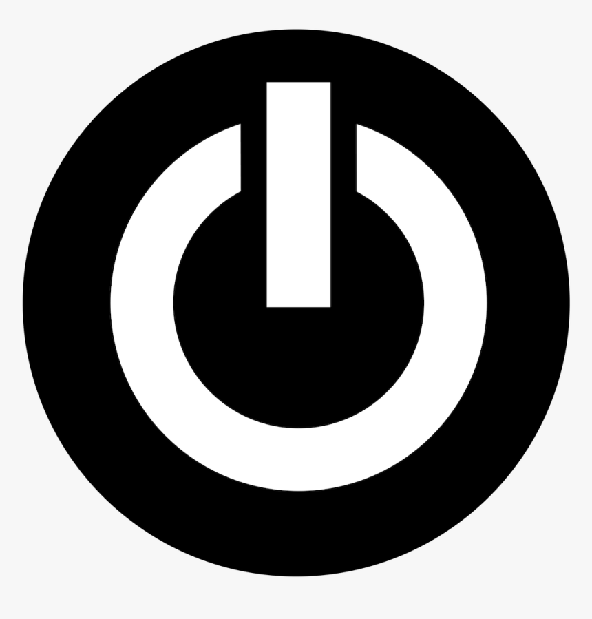 Power Symbol Knob Sticker - Ребус Холодильник, HD Png Download, Free Download