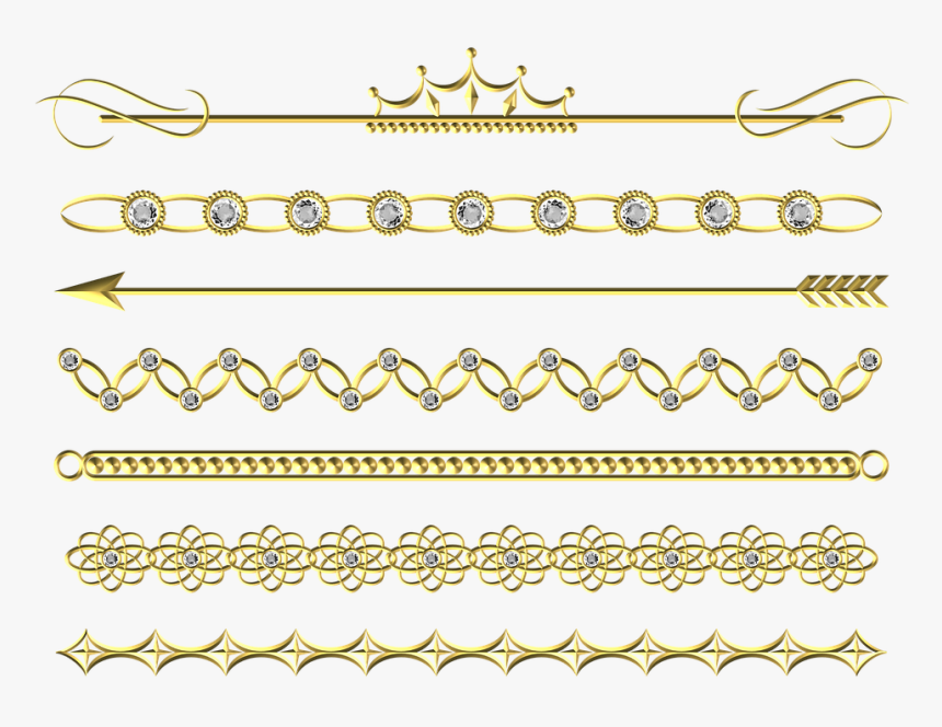 Divider Line - Wedding Border Png Hd, Transparent Png, Free Download