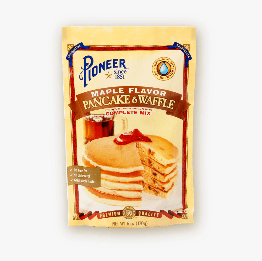 Maple Flavor Pancake And Waffle With Natural And Artificial - Pancake Mix Packaging, HD Png Download, Free Download