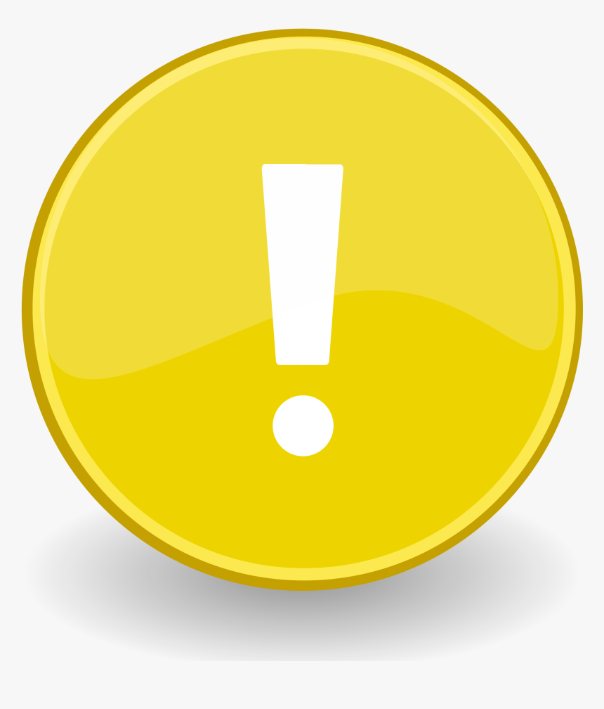 Yellow Exclamation Mark In Windows Device Manager - Important, HD Png Download, Free Download