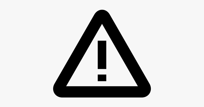 Free Warning Icon Png Vector, Transparent Png, Free Download