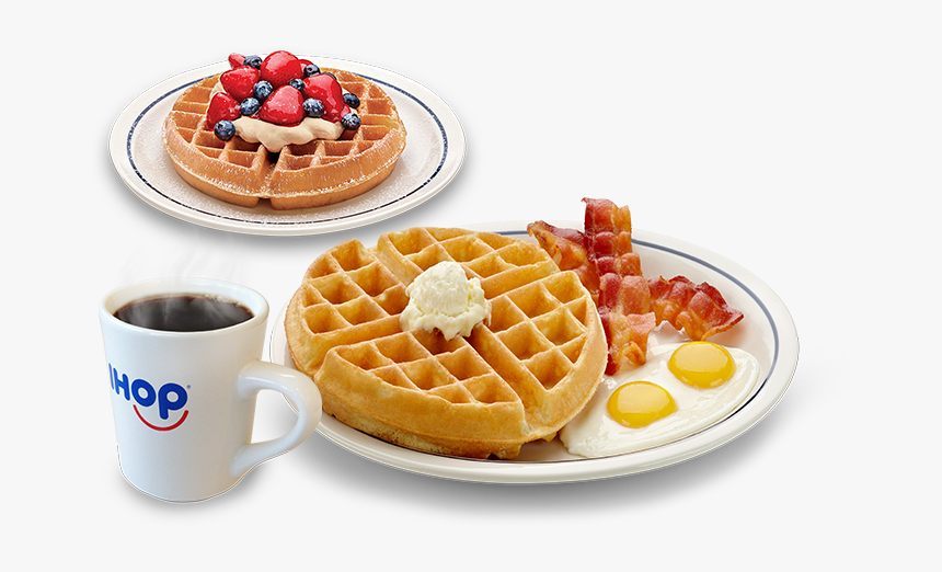 Eggs Bacon And Waffles, HD Png Download, Free Download