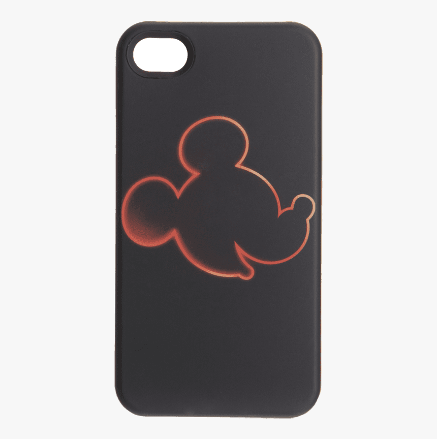 Mickey Mouse Iphone Case - Silhouette, HD Png Download, Free Download
