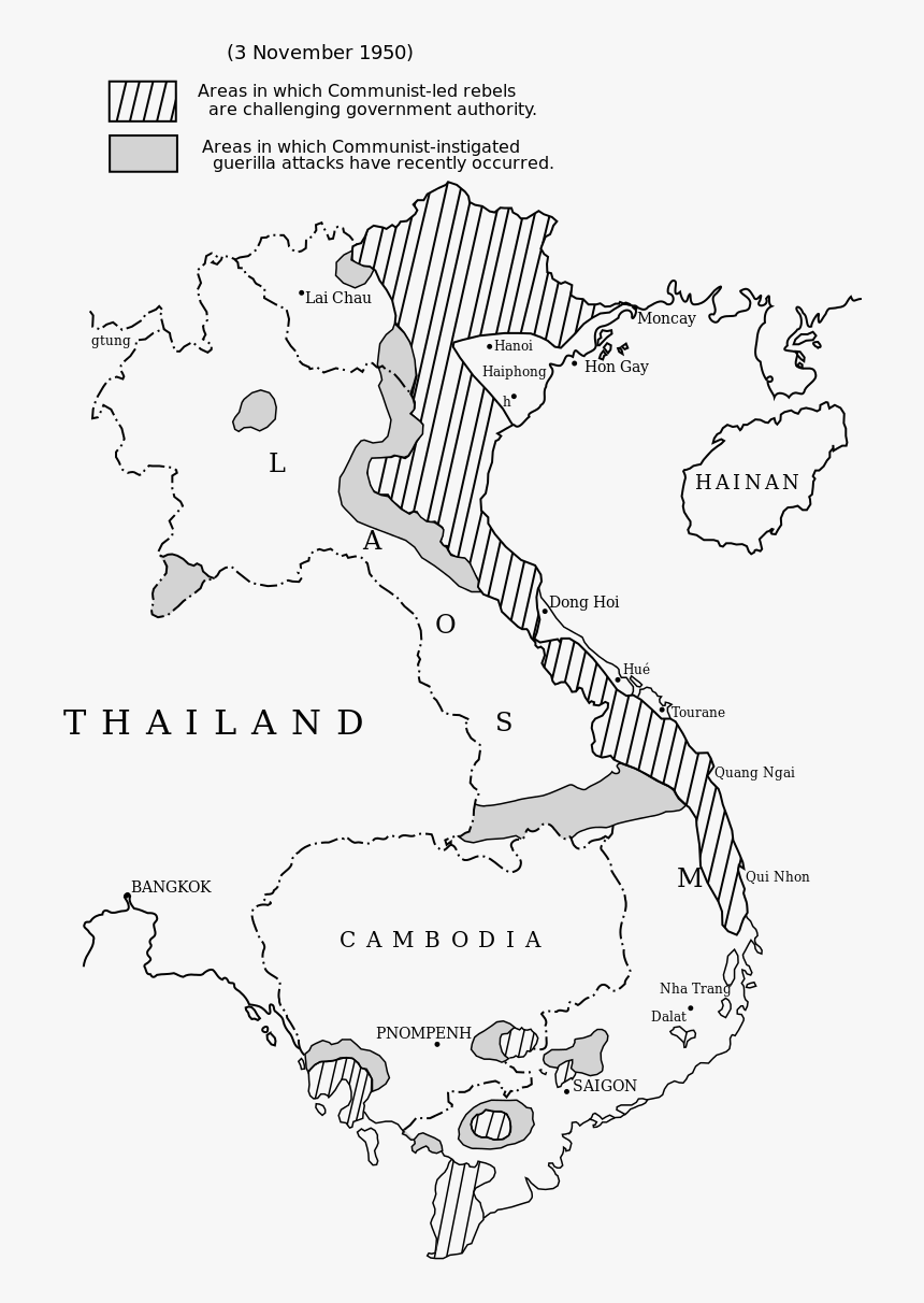 First Indochina War Map, HD Png Download, Free Download