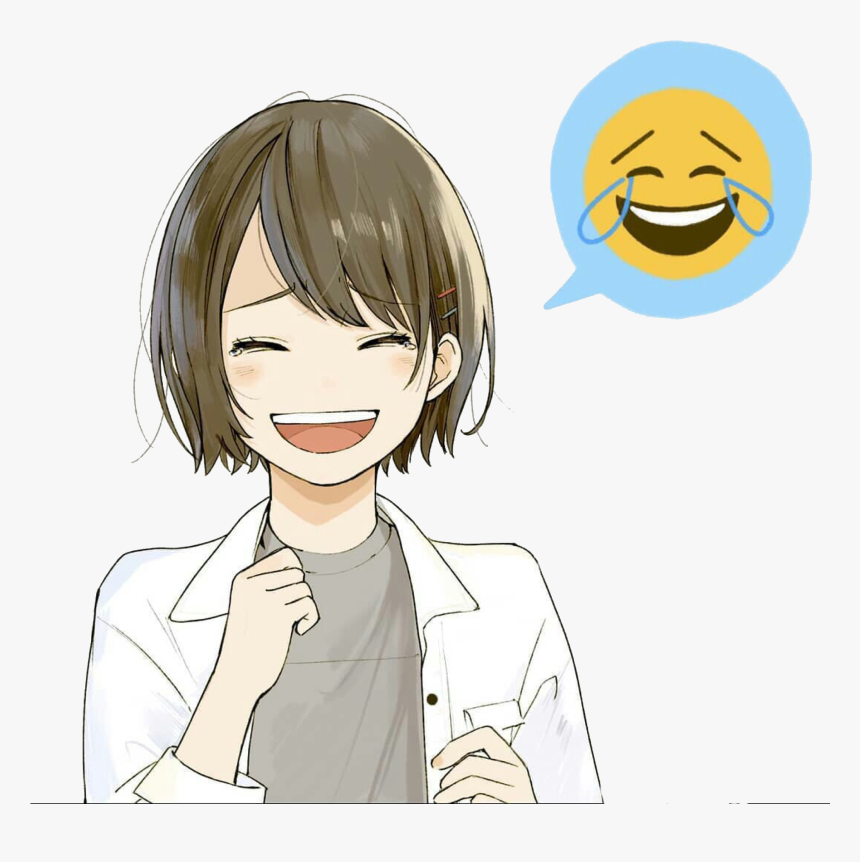 Transparent Kawaii Face Png - Thinking Emoji Thinking Anime, Png Download, Free Download