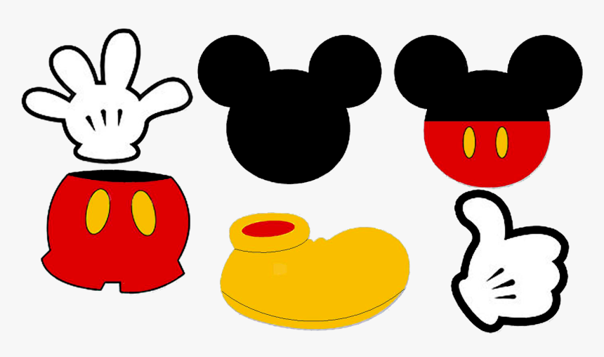 Mickey Mouse Minnie Free Download Png Hd Clipart - Silueta De Mickey Mouse, Transparent Png, Free Download
