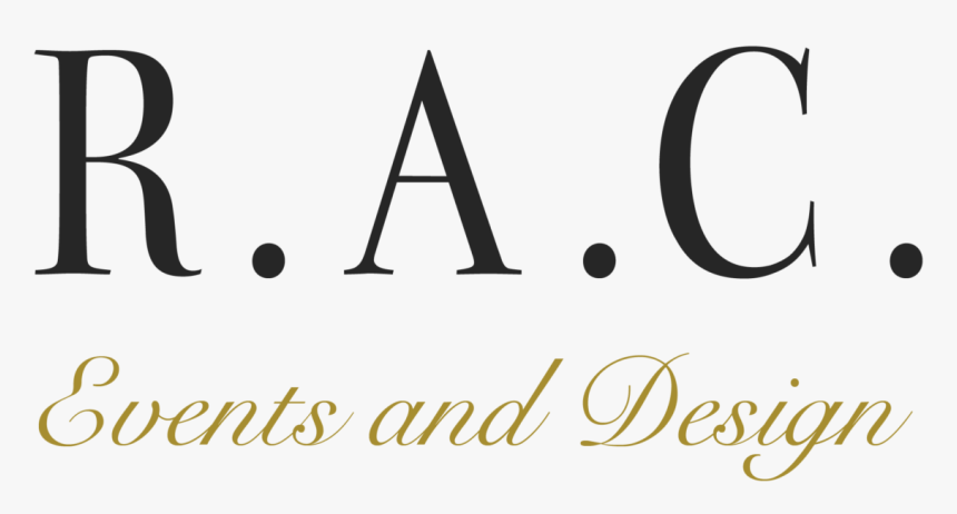R - A - C - Events And Design - Austin Wedding Wedding - Classic Font, HD Png Download, Free Download