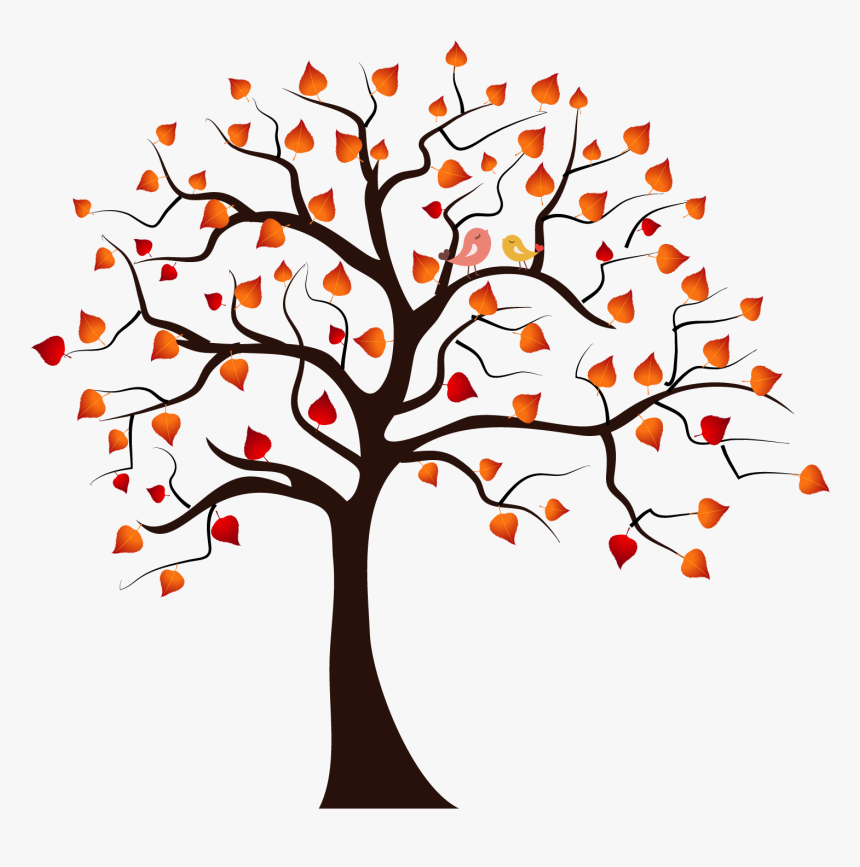 Transparent Fall Tree Clip Art, HD Png Download, Free Download