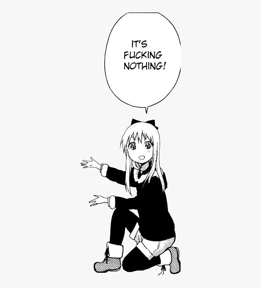 Anime, Funny, And Manga Image - It's Fucking Nothing Anime, HD Png Download, Free Download