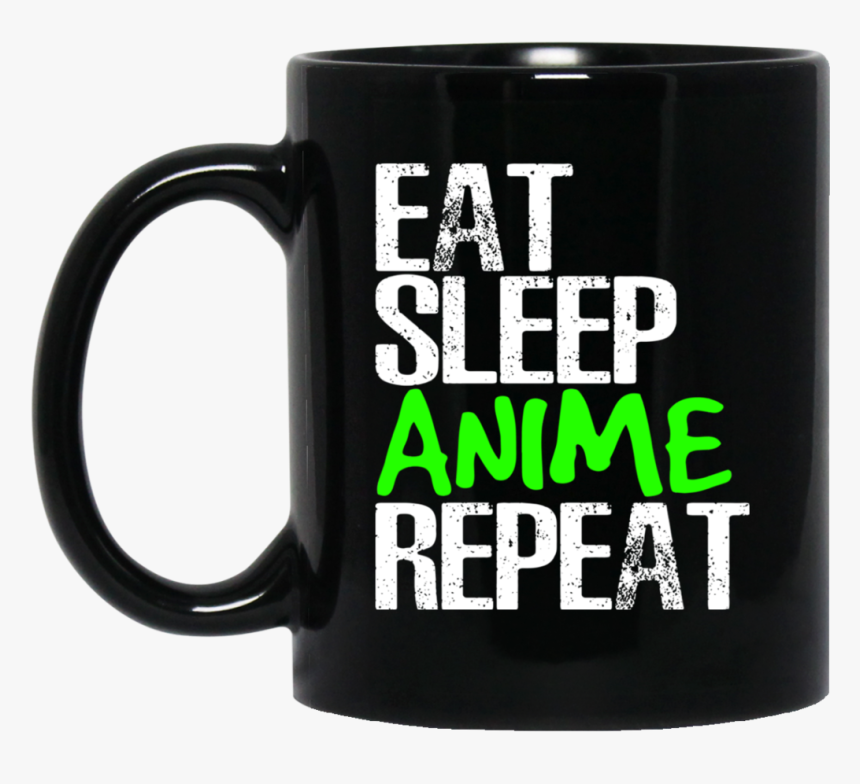 Eat Sleep Anime Repeat Funny Anime Binge Mugs Bm11oz - Beer Stein, HD Png Download, Free Download