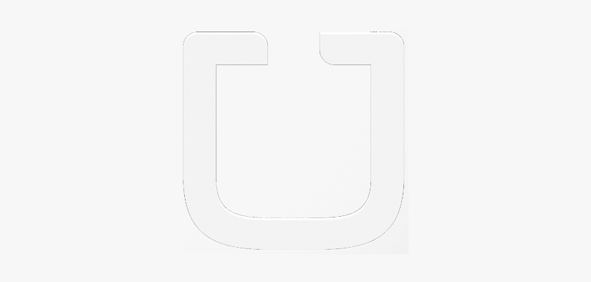 White Uber Logo Png, Transparent Png, Free Download