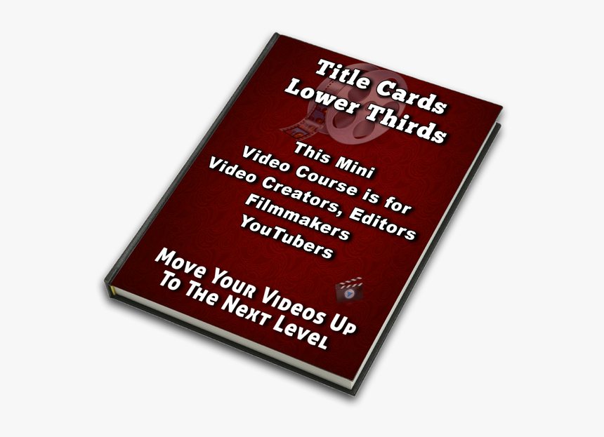 Titlecards Mini Course - Book Cover, HD Png Download, Free Download