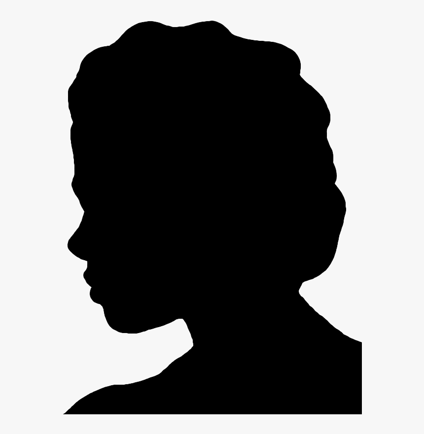 Face Silhouette Woman - Woman Silhouette Face Png, Transparent Png, Free Download