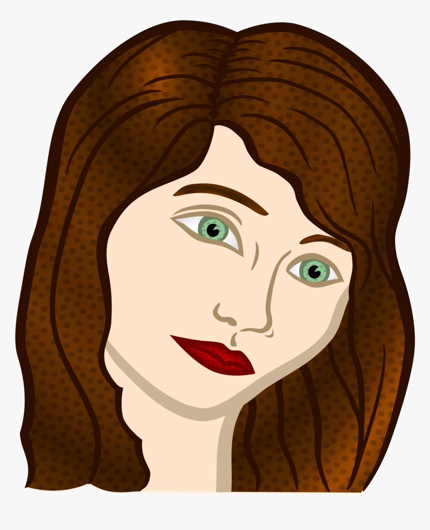 Clip Art Woman Face, HD Png Download, Free Download