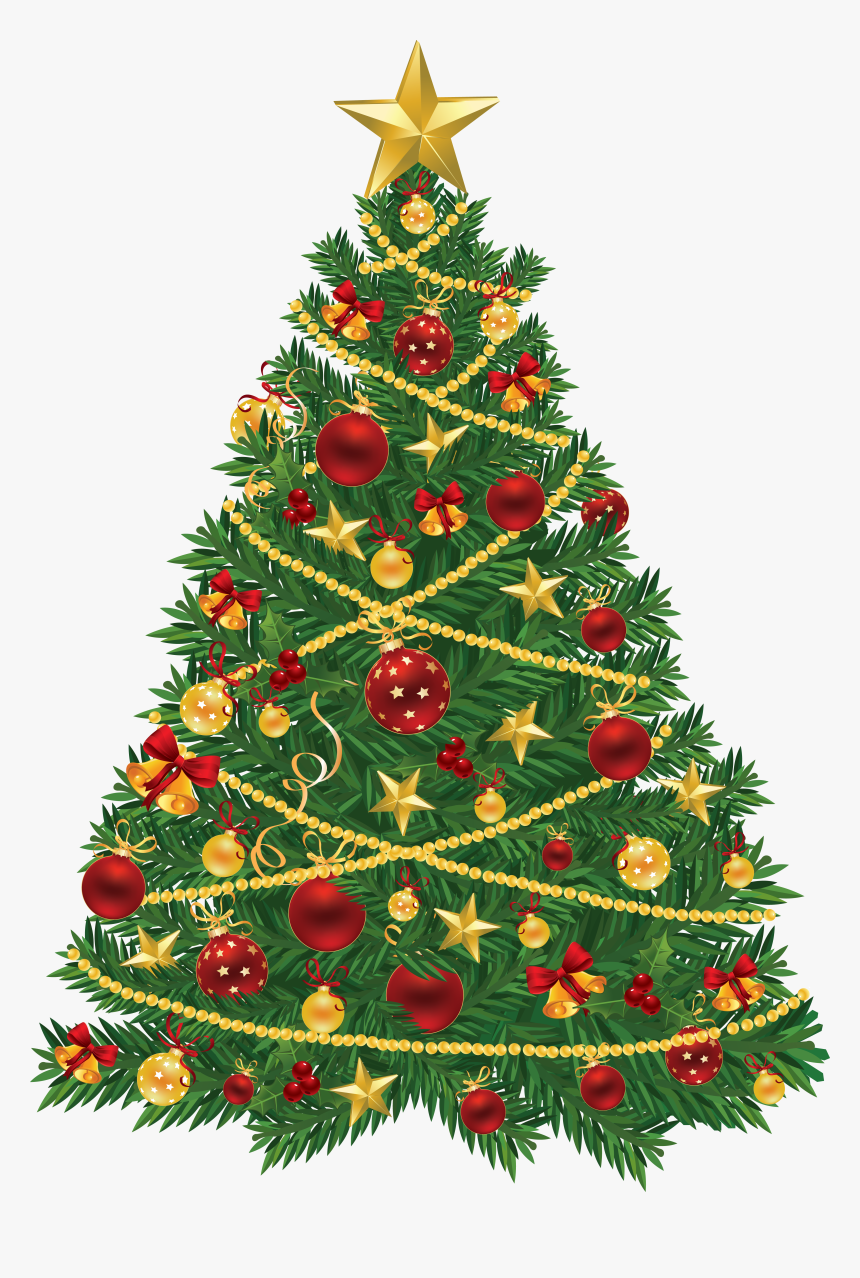 Christmas Tree Clipart Large, HD Png Download, Free Download