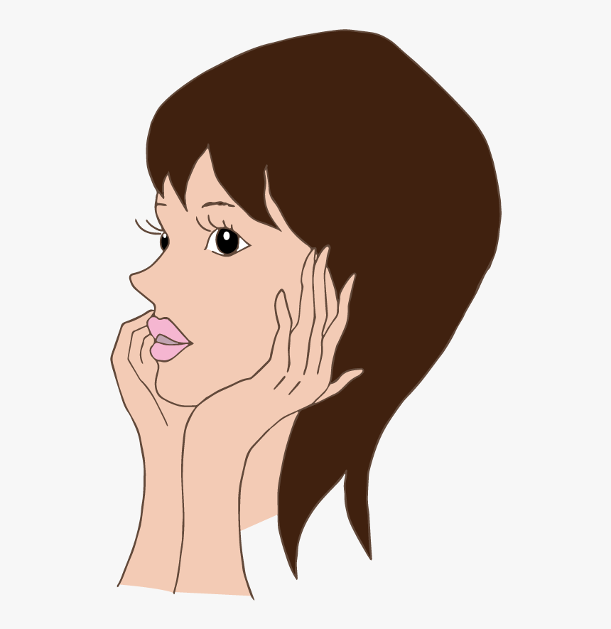 Woman"s Face - Cartoon, HD Png Download, Free Download