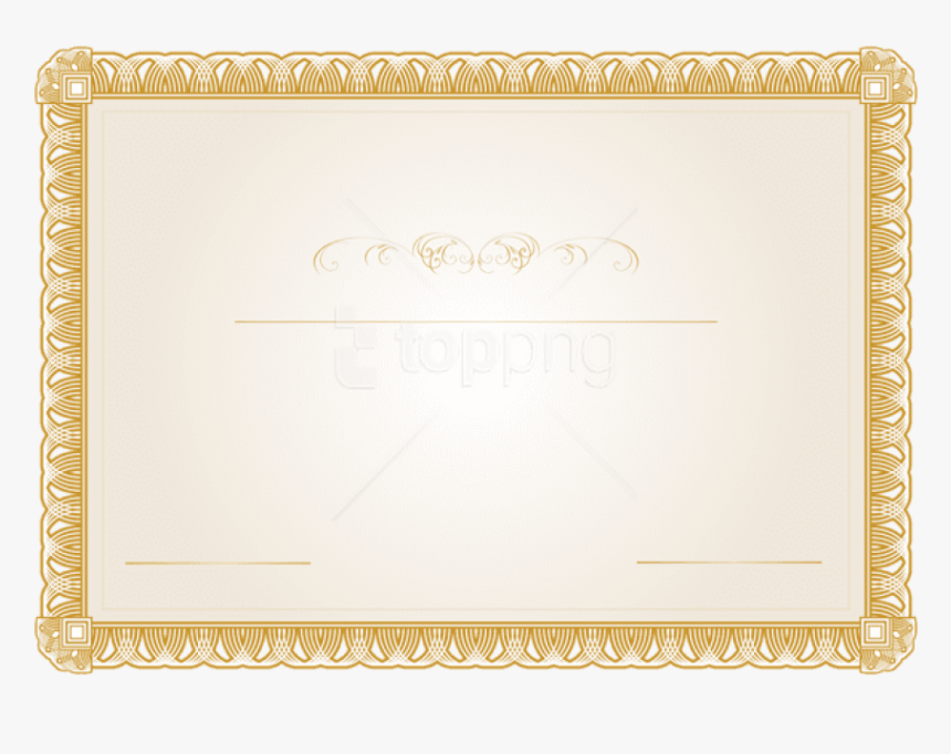 Download Clipart Photo Toppng - Background For Certificate Hd Png, Transparent Png, Free Download