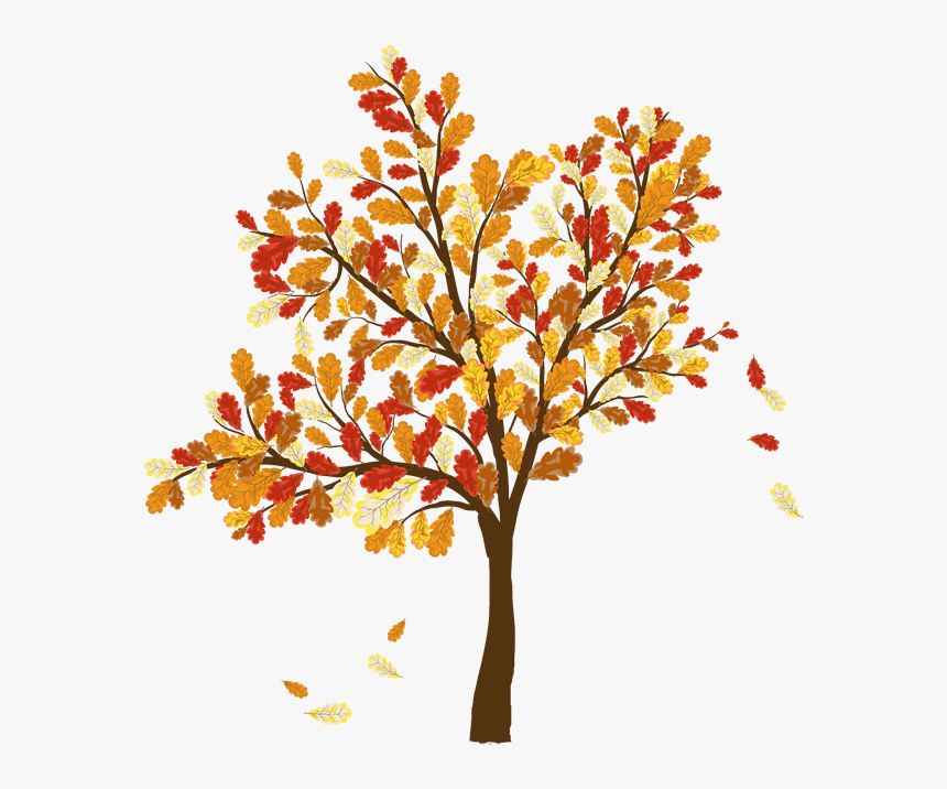 Colorful Clip Art For - Autumn Tree Clipart, HD Png Download, Free Download