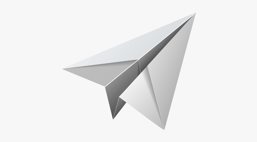 White Paper Plane Png Image - Transparent Png Paper Plane, Png Download, Free Download