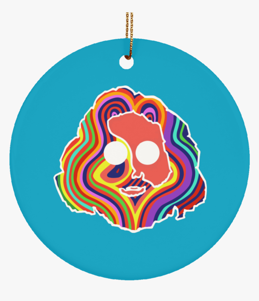 Jerry Colorful Ceramic Circle Tree Ornament - Graphic Design, HD Png Download, Free Download