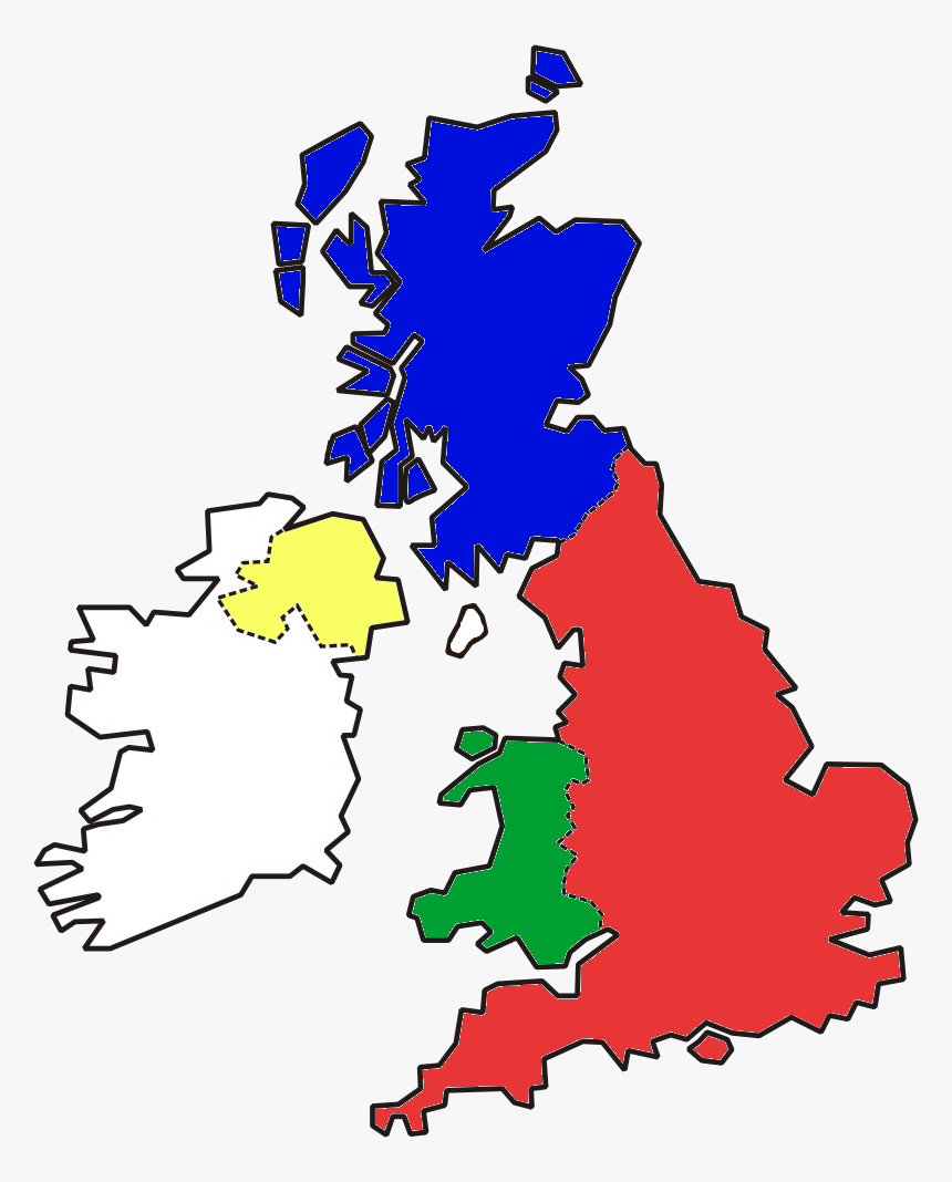 United Kingdom Colors - United Kingdom In 1707, HD Png Download, Free Download
