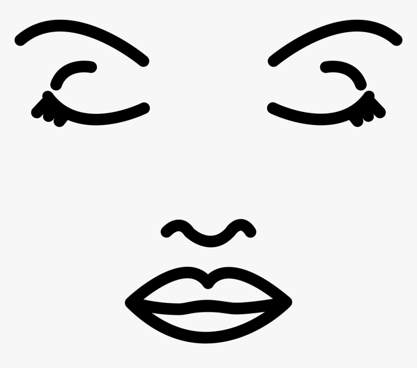 Face Outline Png - Face Woman Icon Png, Transparent Png, Free Download