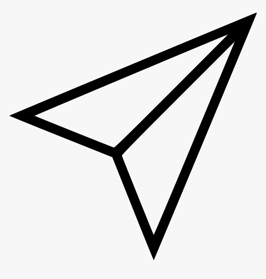 Instagram Paper Airplane Icon, HD Png Download, Free Download