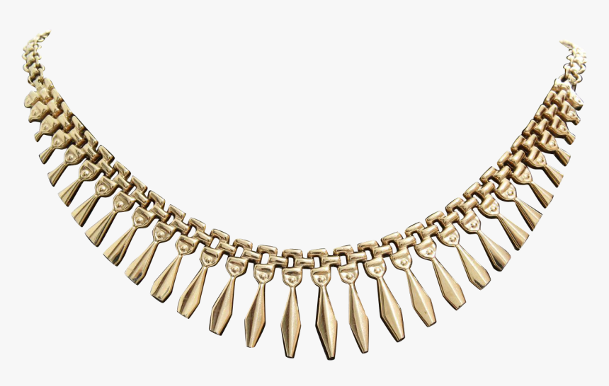 Transparent Gold Necklace Png - Choker Chain Png Transparent, Png Download, Free Download