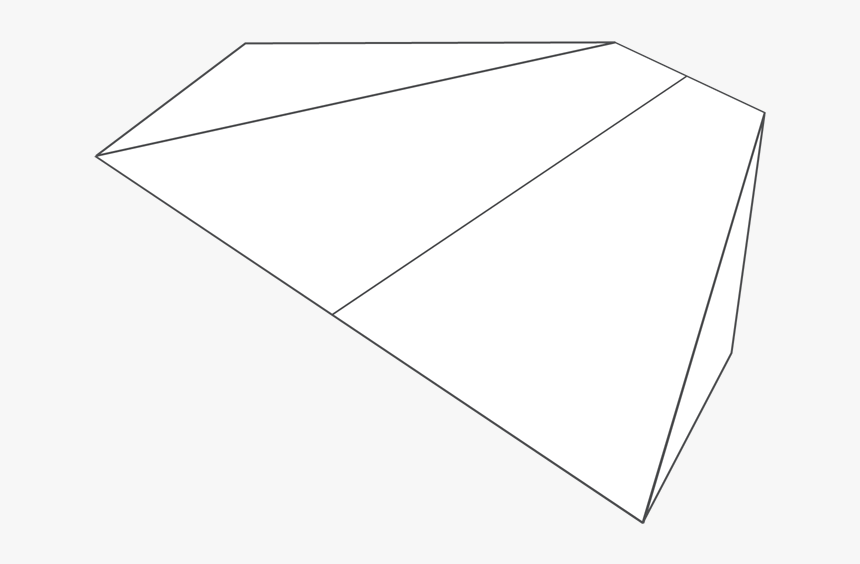 Delta Wing Paper Airplane , Png Download - Paper, Transparent Png, Free Download