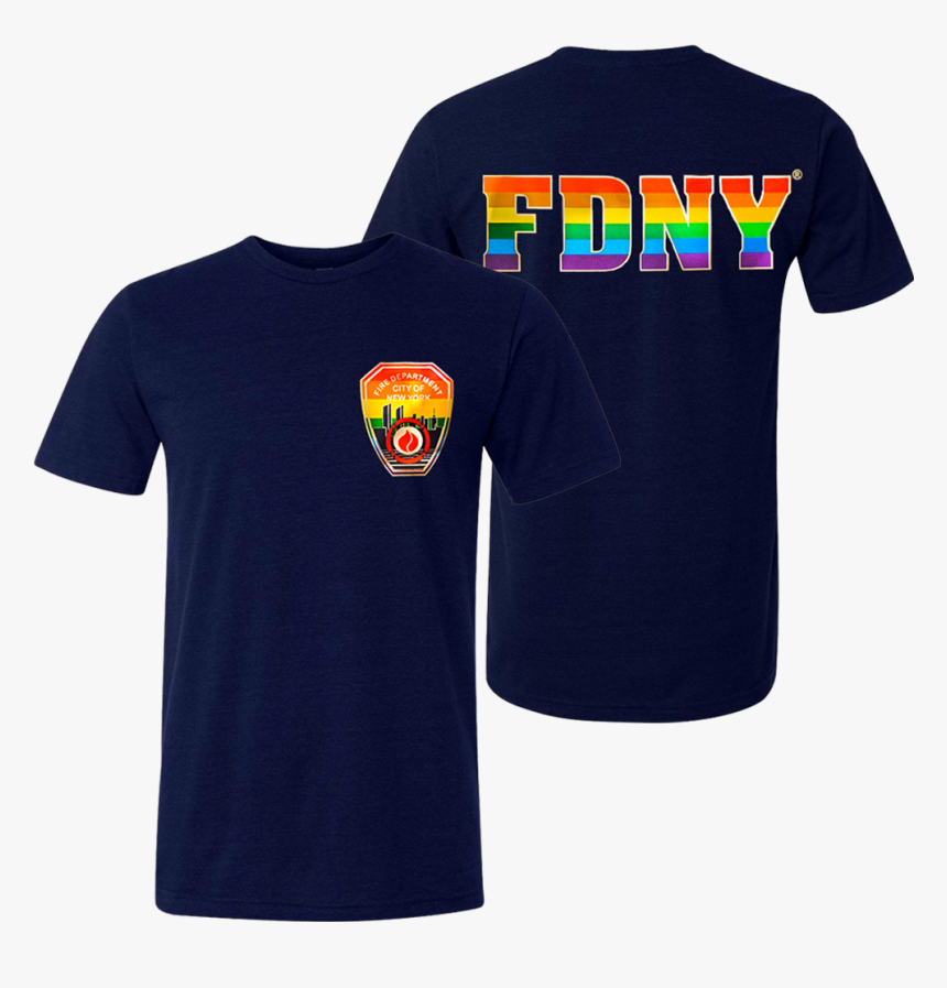 Fdny Emblem Pride Duo - Active Shirt, HD Png Download, Free Download